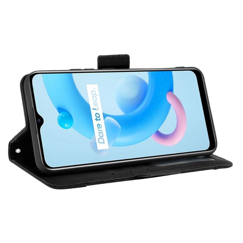 Kožené Pouzdro Na Realme C11 2021 Premium S Držitelem Karty