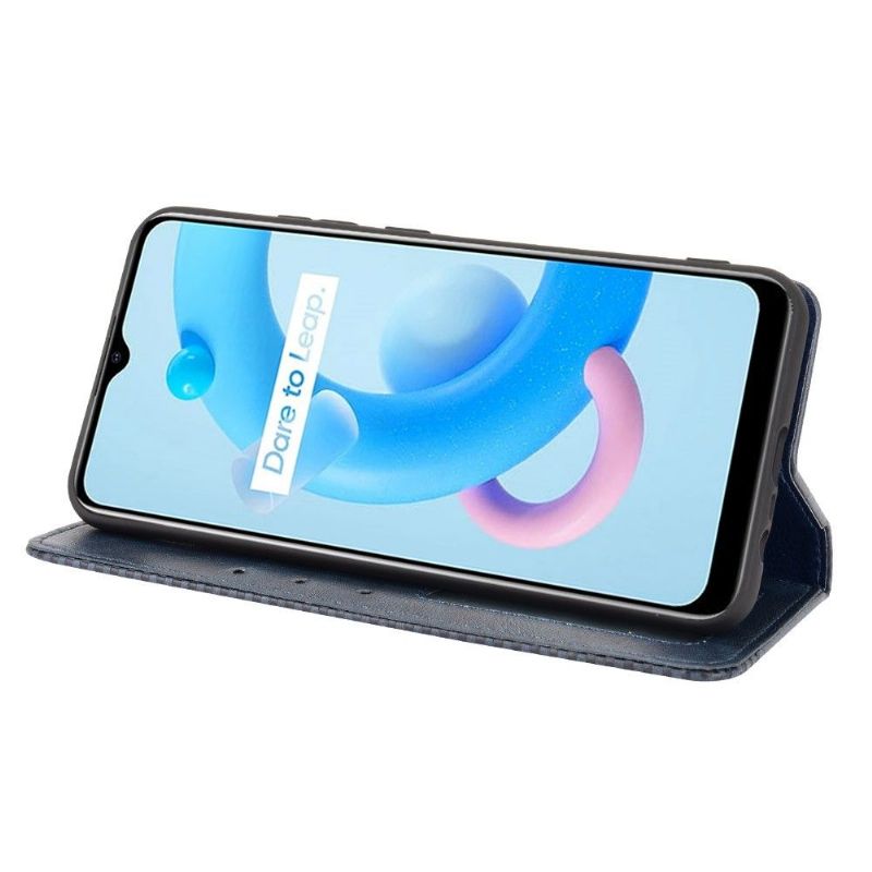 Pouzdra Na Realme C11 2021 Kůže Ve Stylu Cirénius