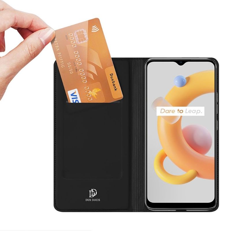 Pouzdra Na Realme C11 2021 Obchodní Saténový Efekt