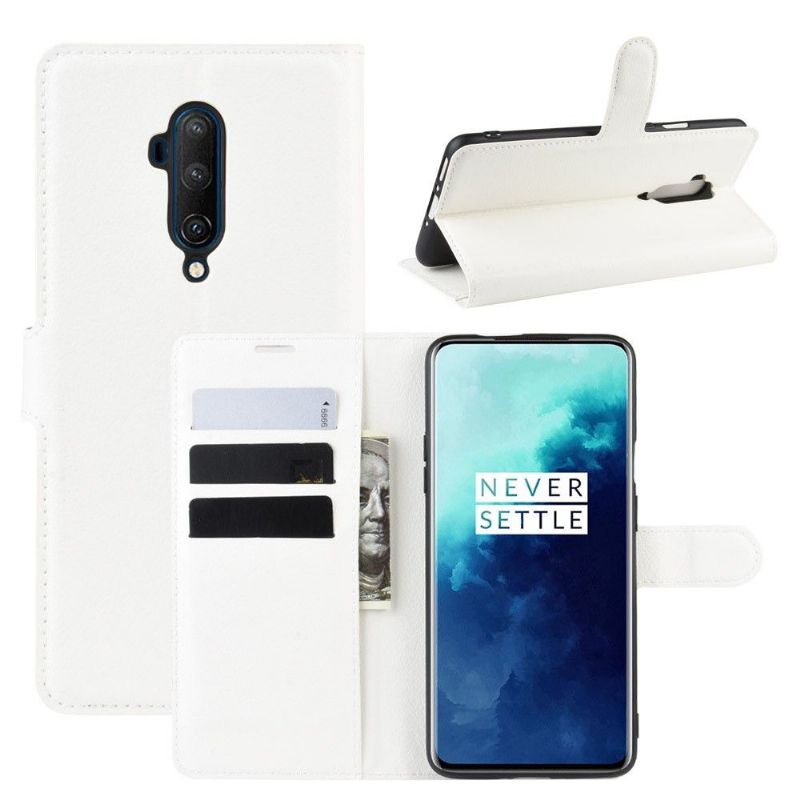 Flipové Pouzdro Na OnePlus 7T Pro Peněženkové Pouzdro Styl Kůže