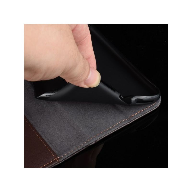 Flipové Pouzdro Na OnePlus 7T Pro Prémiová Kůže