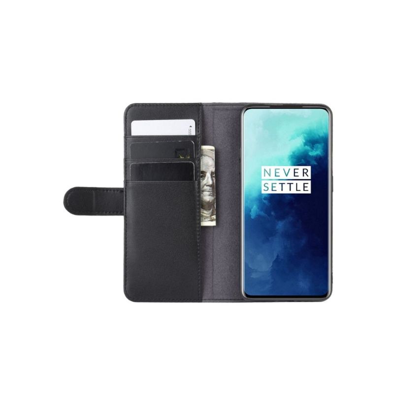 Flipové Pouzdro Na OnePlus 7T Pro Prémiová Kůže