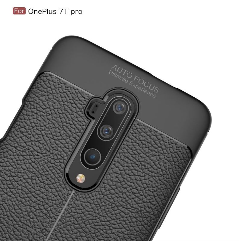 Kryt Na OnePlus 7T Pro Povrchová Úprava Zrnitým Gelem