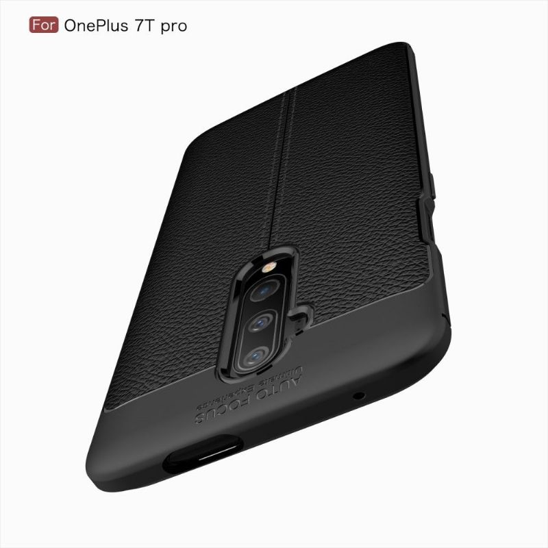 Kryt Na OnePlus 7T Pro Povrchová Úprava Zrnitým Gelem