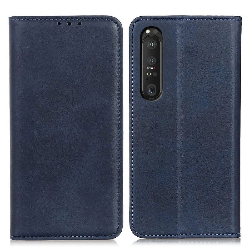 Flipové Pouzdro Na Sony Xperia 1 III Kožené Pouzdro Simone Ve Věku