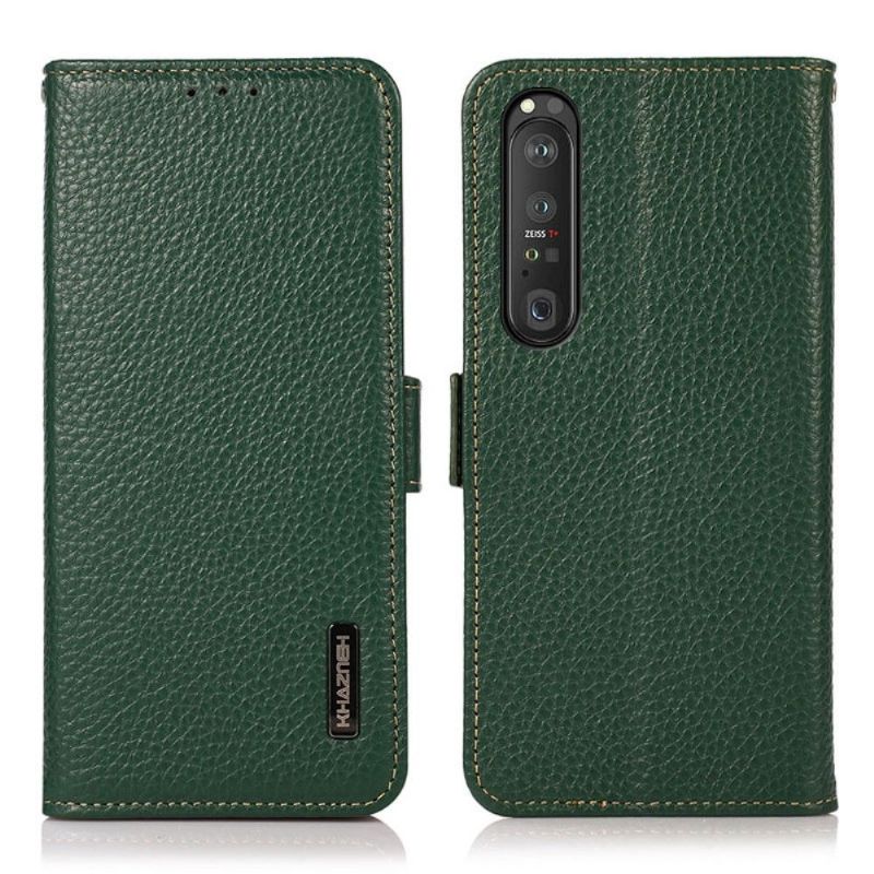 Flipové Pouzdro Na Sony Xperia 1 III Kůže Khazneh