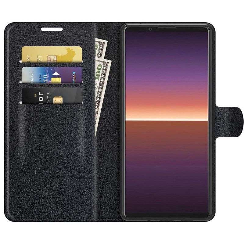 Flipové Pouzdro Na Sony Xperia 1 III Peněženkové Pouzdro Styl Kůže