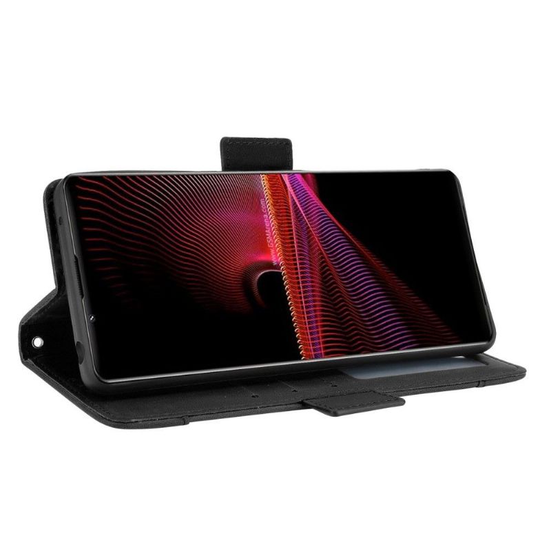 Kožené Pouzdro Na Sony Xperia 1 III Premium S Držitelem Karty