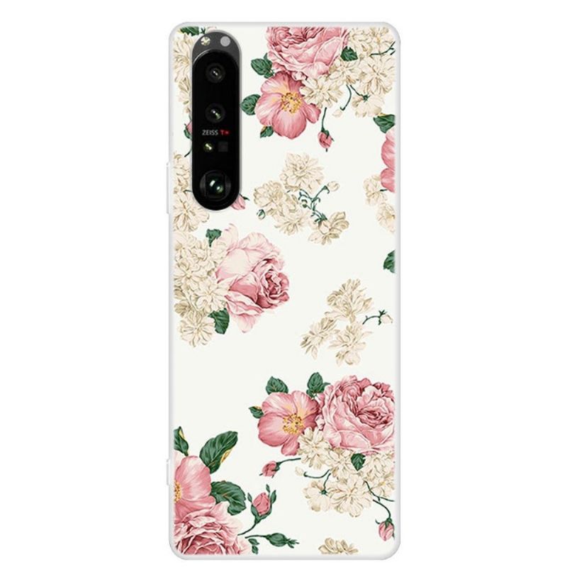 Kryt Na Sony Xperia 1 III Květiny