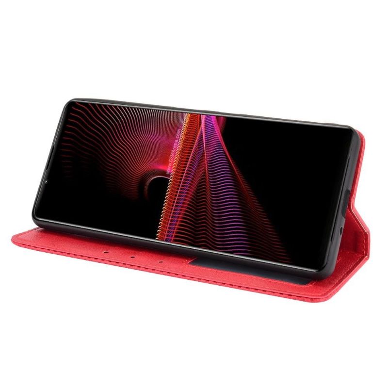 Pouzdra Na Sony Xperia 1 III Kůže Ve Stylu Cirénius