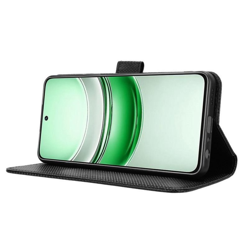 Kožený Kryt Realme 14x 5g Diamantová Textura