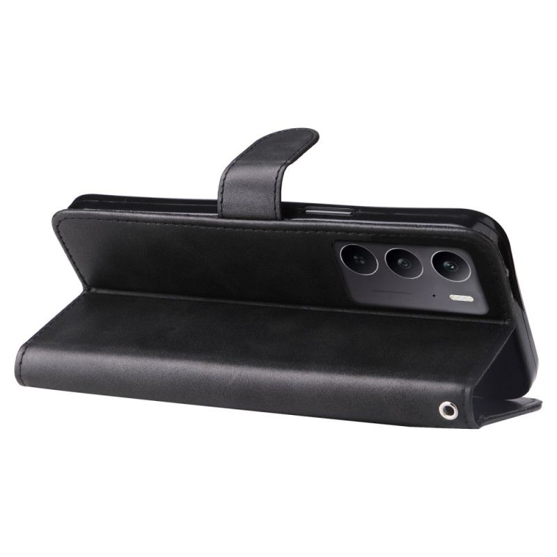 Kožený Kryt Realme 14x 5g Pouzdro Na Zip