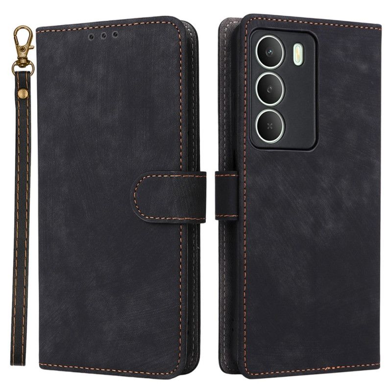 Kožený Kryt Realme 14x 5g Umělá Kůže S Rfid Ochranou