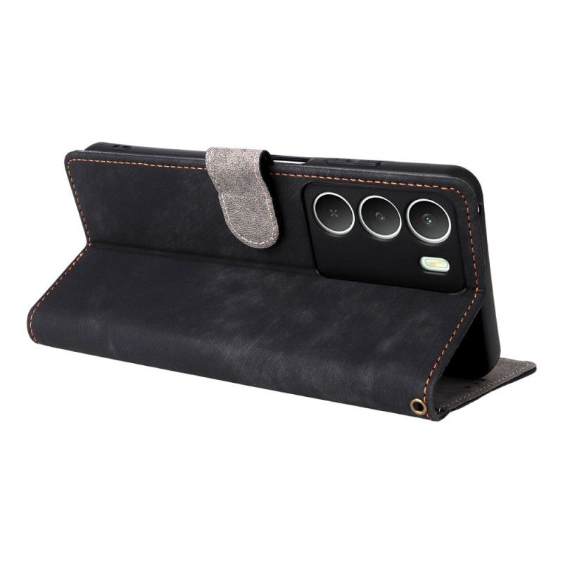 Kožený Kryt Realme 14x 5g Umělá Kůže S Rfid Ochranou