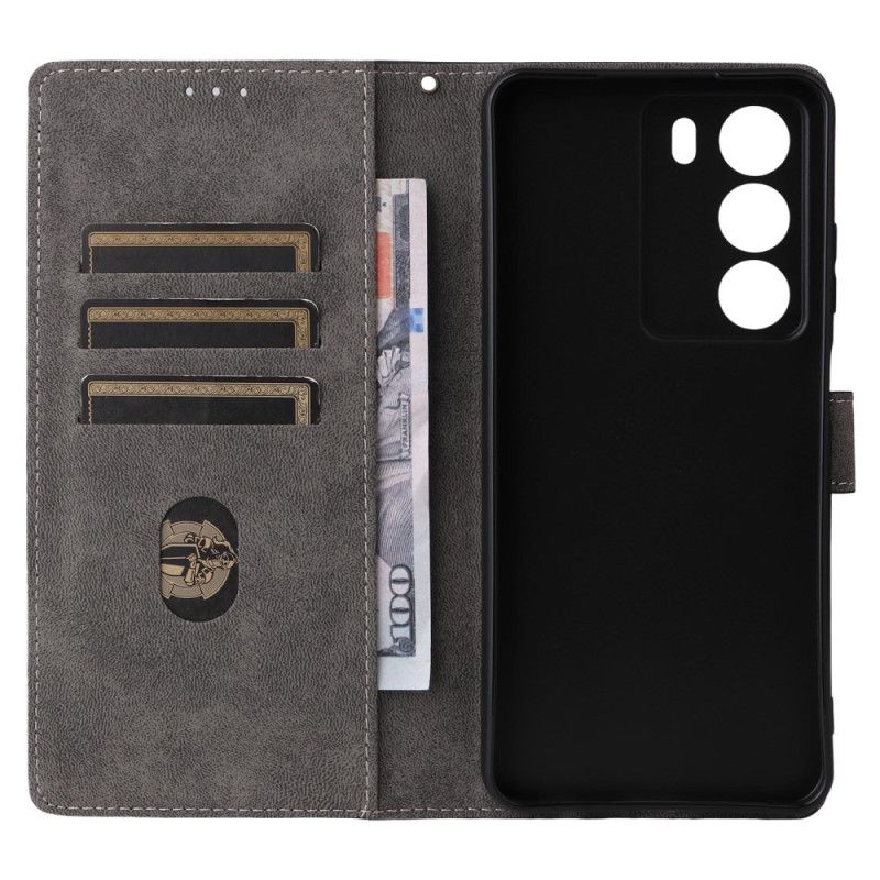 Kožený Kryt Realme 14x 5g Umělá Kůže S Rfid Ochranou