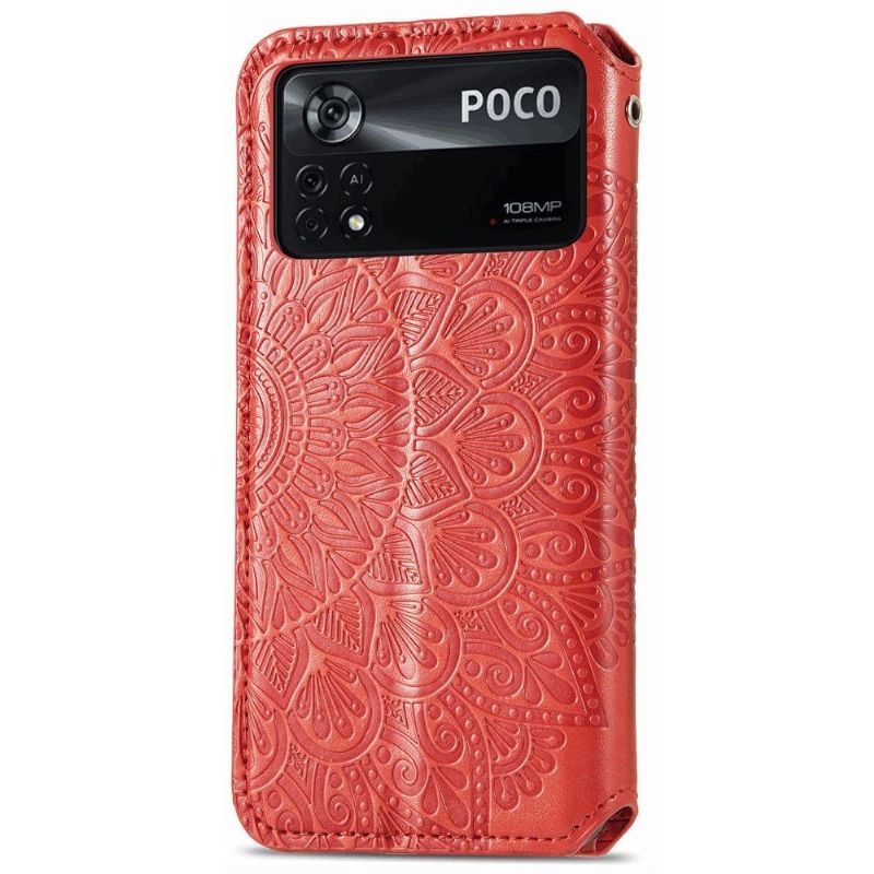 Flipové Pouzdro Na Poco X4 Pro 5G Elegantní Mandala