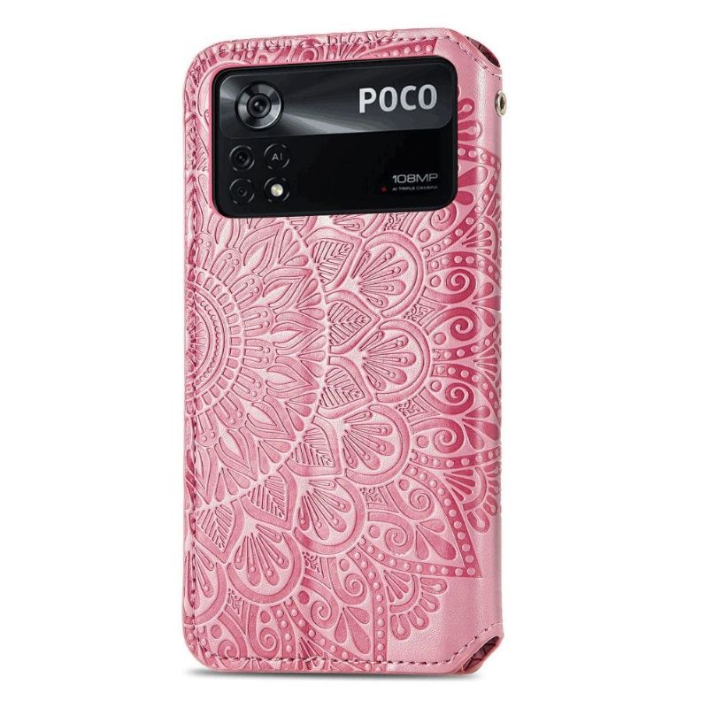 Flipové Pouzdro Na Poco X4 Pro 5G Elegantní Mandala