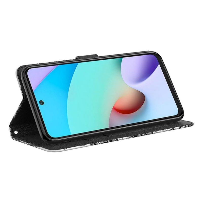 Flipové Pouzdro Na Poco X4 Pro 5G Krajkové Květiny