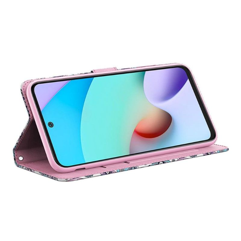 Flipové Pouzdro Na Poco X4 Pro 5G Paisley Flower