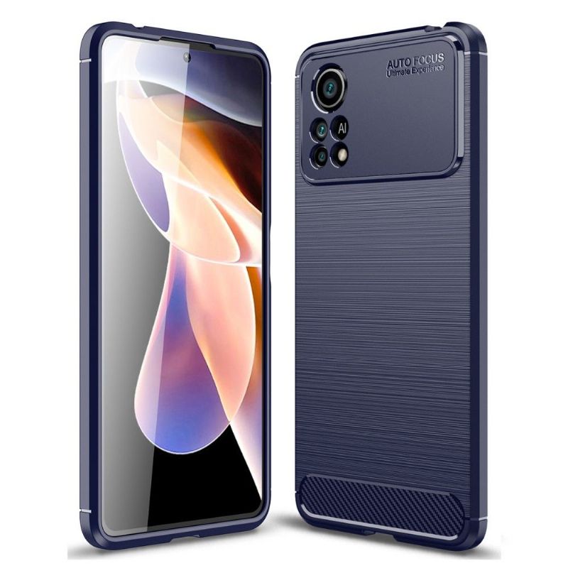 Kryt Na Poco X4 Pro 5G Flexibilní Štětcový Efekt