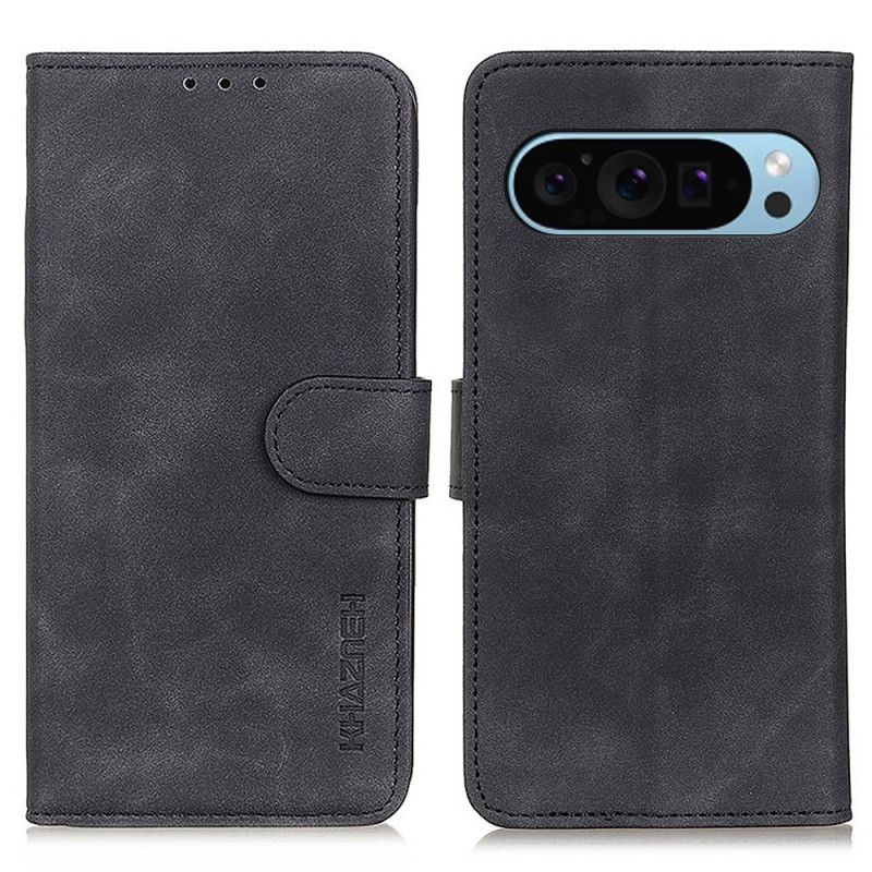 Kožený Kryt Na Google Pixel 9 Khazneh Suede Effect