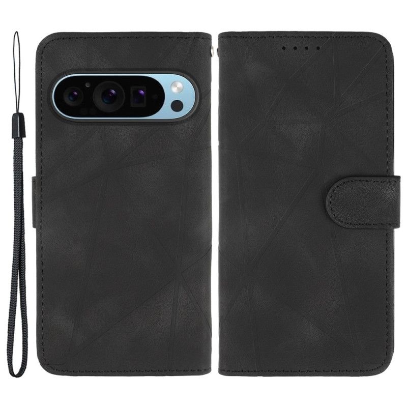 Peněženková Pouzdra Google Pixel 9 Kryty Na Mobil Tištěné Řádky