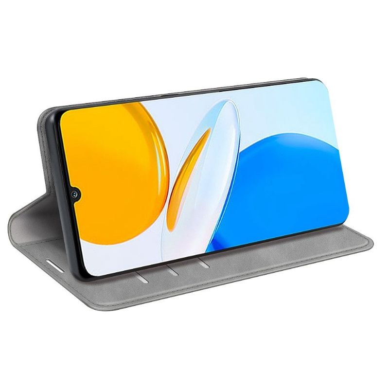 Kožené Pouzdro Folio Na Honor X7 Funkční Stojan Z Umělé Kůže
