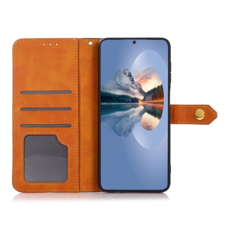 Kožené Pouzdro Na Honor X7 Khazneh Bicolor Umělá Kůže