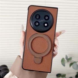 Kryt Na Oppo Find N5 Průhledný Kroužek Z Umělé Kůže Držák