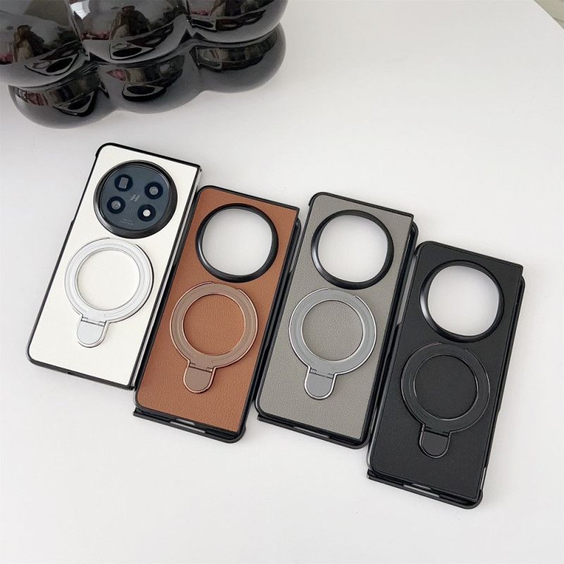 Kryt Na Oppo Find N5 Průhledný Kroužek Z Umělé Kůže Držák