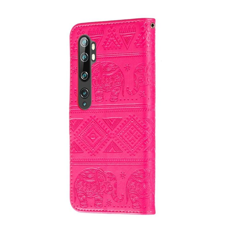 Flipové Pouzdro Na Xiaomi Mi Note 10 / 10 Pro Aztéčtí Sloni