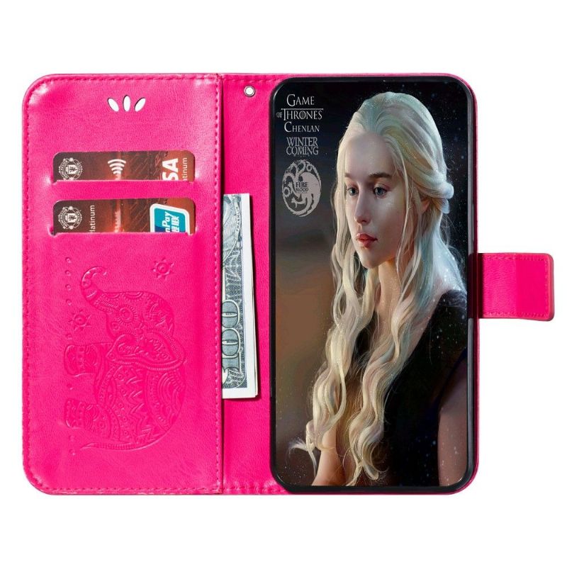 Flipové Pouzdro Na Xiaomi Mi Note 10 / 10 Pro Aztéčtí Sloni
