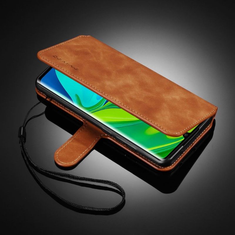 Flipové Pouzdro Na Xiaomi Mi Note 10 / 10 Pro Efekt Dg Ming Kůže
