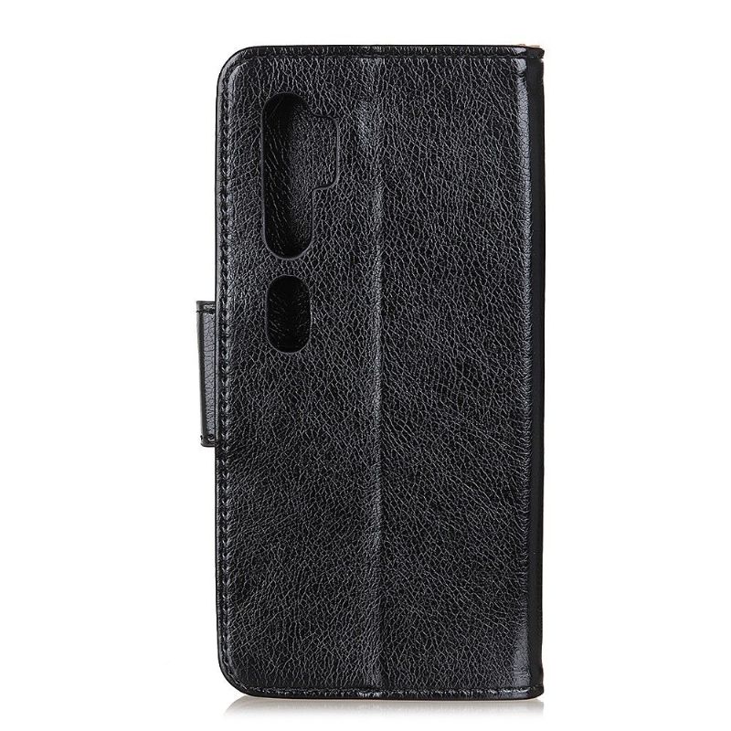 Flipové Pouzdro Na Xiaomi Mi Note 10 / 10 Pro Imitace Kůže Nappa