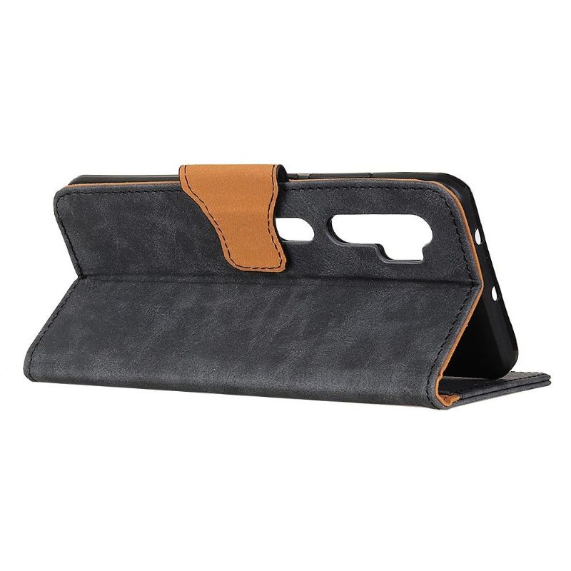 Kožené Pouzdro Folio Na Xiaomi Mi Note 10 / 10 Pro Edouard Ve Vintage Umělé Kůži