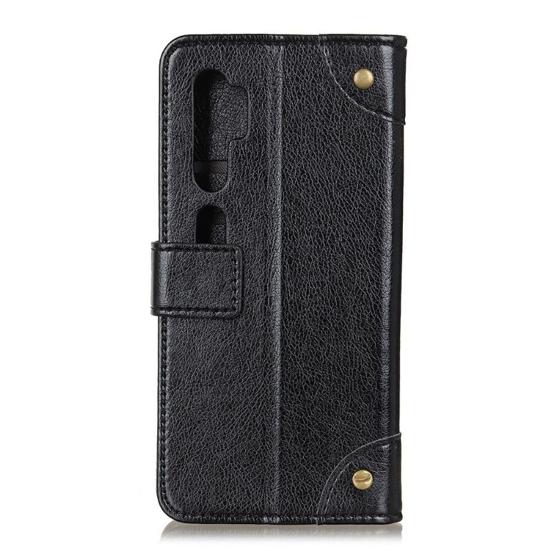 Kožené Pouzdro Folio Na Xiaomi Mi Note 10 / 10 Pro Simon Umělá Kůže