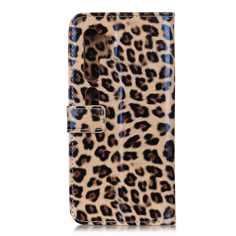Kožené Pouzdro Na Xiaomi Mi Note 10 / 10 Pro Kůže Ve Stylu Leoparda