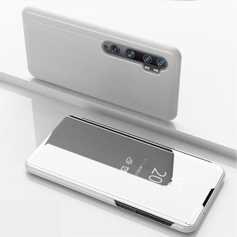Kryty Na Mobil Na Xiaomi Mi Note 10 / 10 Pro Flipové Pouzdro Zrcadlový Efekt