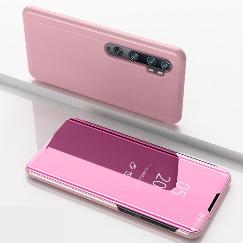 Kryty Na Mobil Na Xiaomi Mi Note 10 / 10 Pro Flipové Pouzdro Zrcadlový Efekt
