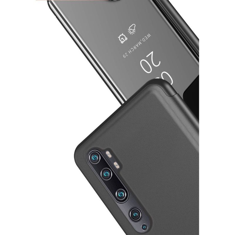 Kryty Na Mobil Na Xiaomi Mi Note 10 / 10 Pro Flipové Pouzdro Zrcadlový Efekt
