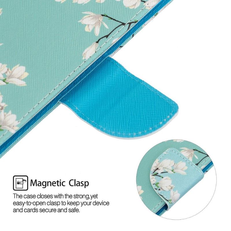 Pouzdra Na Xiaomi Mi Note 10 / 10 Pro Bílé Květy