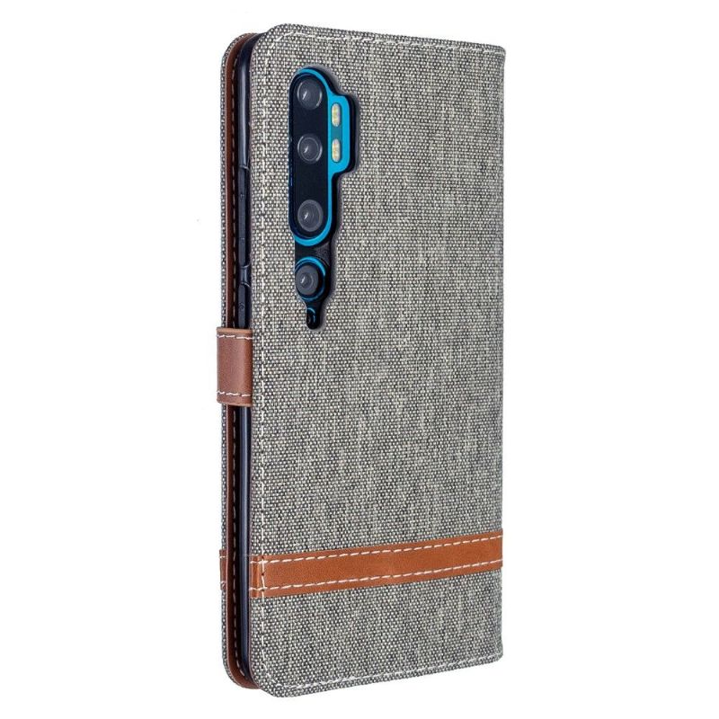 Pouzdra Na Xiaomi Mi Note 10 / 10 Pro Flipové Pouzdro Látkový Potah
