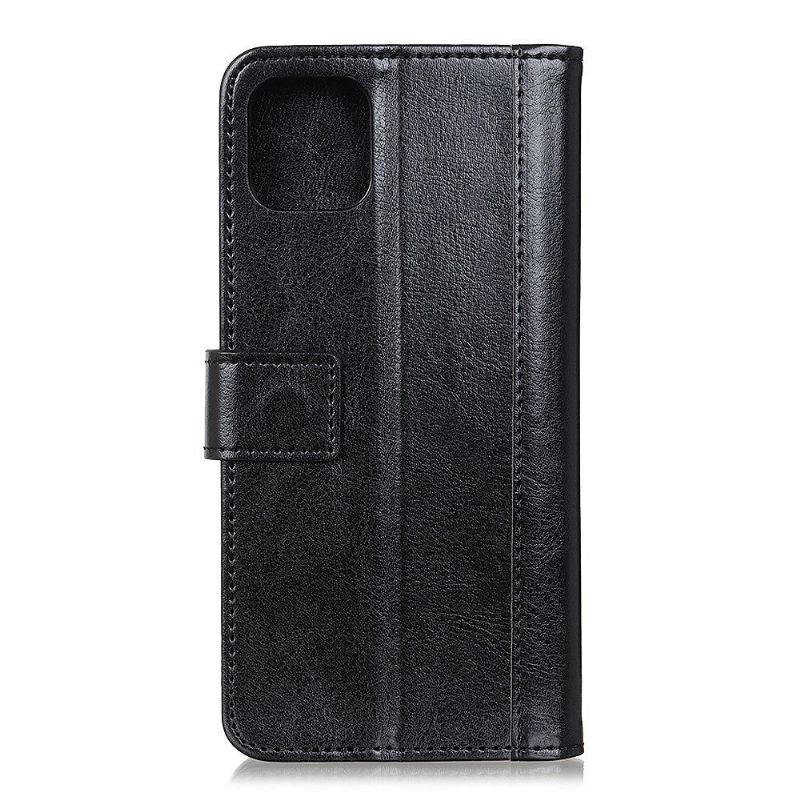 Flipové Pouzdro Na Xiaomi Mi 11 Kožený Efekt S Nýty
