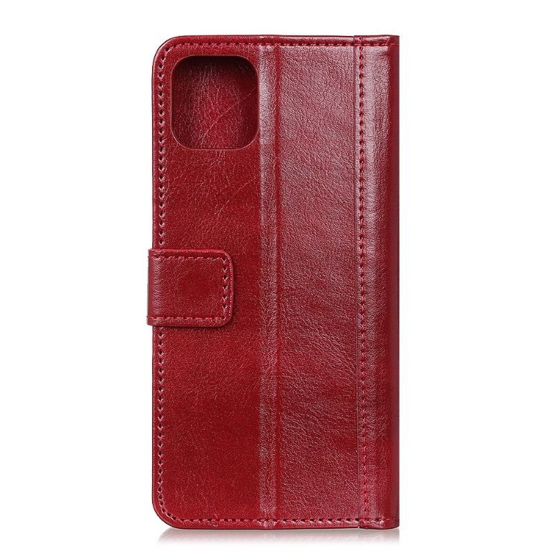Flipové Pouzdro Na Xiaomi Mi 11 Kožený Efekt S Nýty