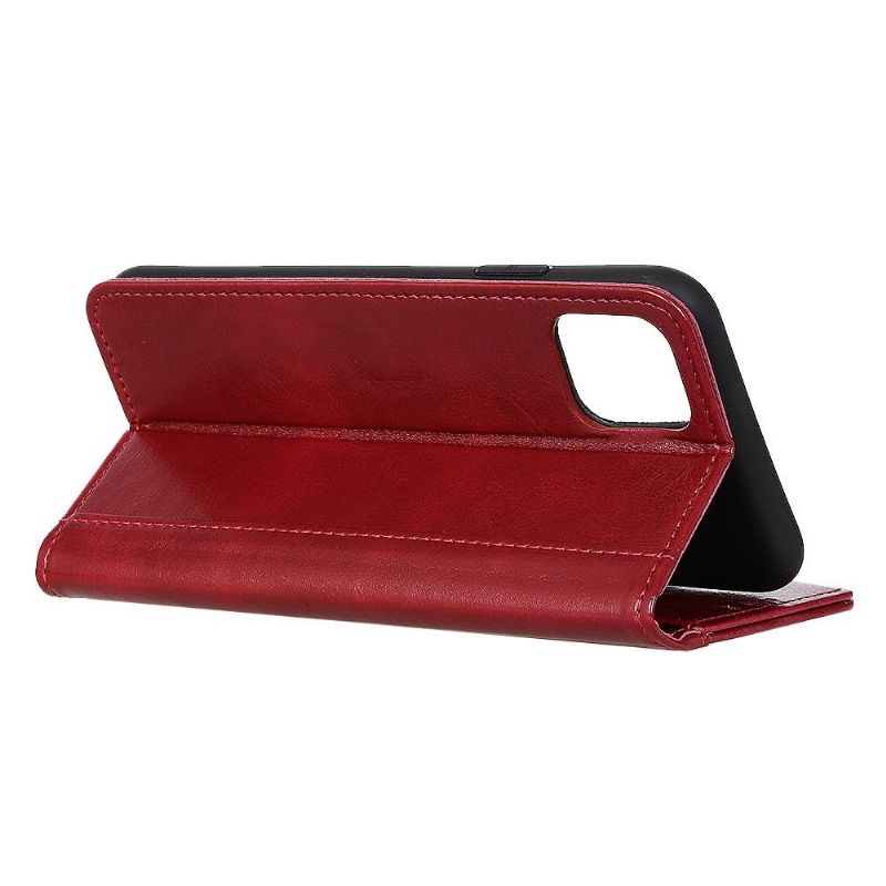 Flipové Pouzdro Na Xiaomi Mi 11 Kožený Efekt S Nýty