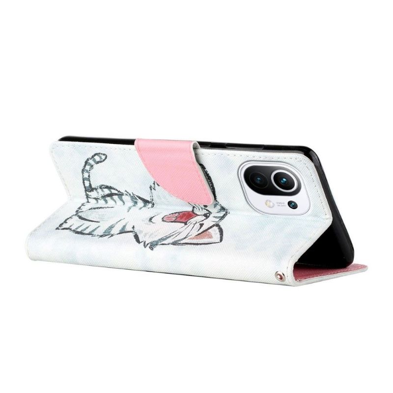 Flipové Pouzdro Na Xiaomi Mi 11 Obsah Chatu