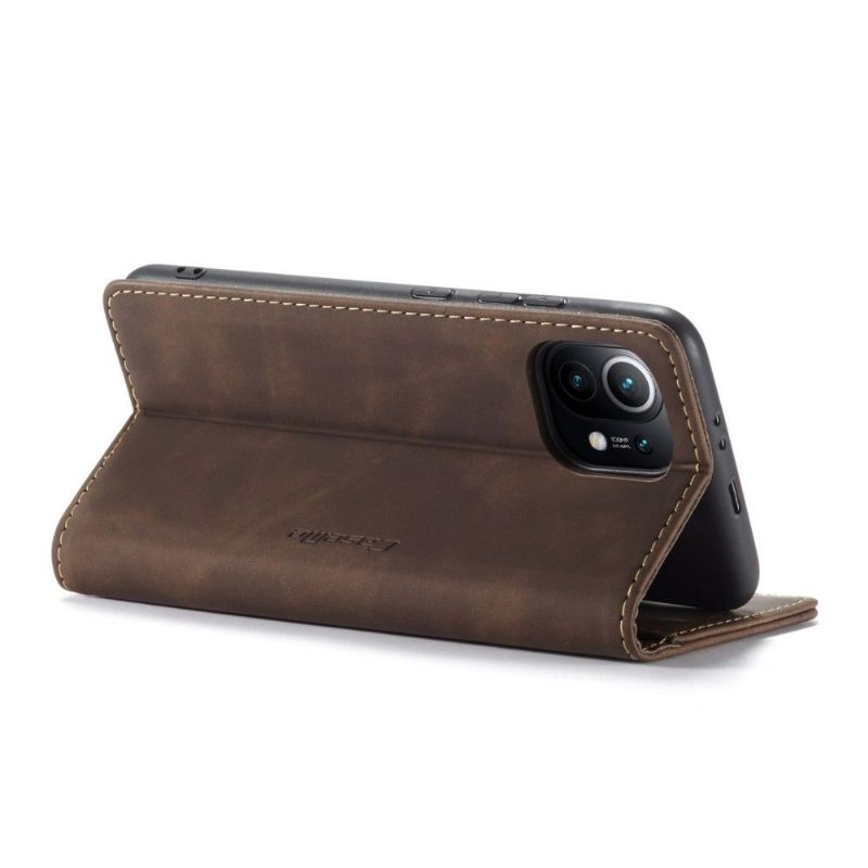 Flipové Pouzdro Na Xiaomi Mi 11 Retro Golias Z Imitace Kůže