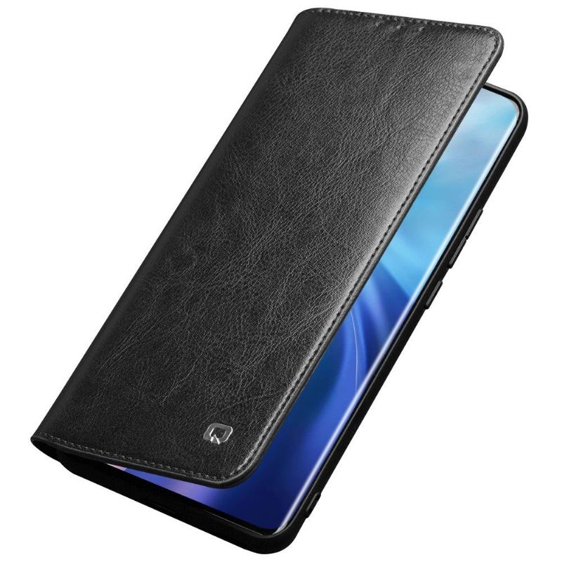 Flipové Pouzdro Na Xiaomi Mi 11 Ručně Vyráběná Pravá Kůže