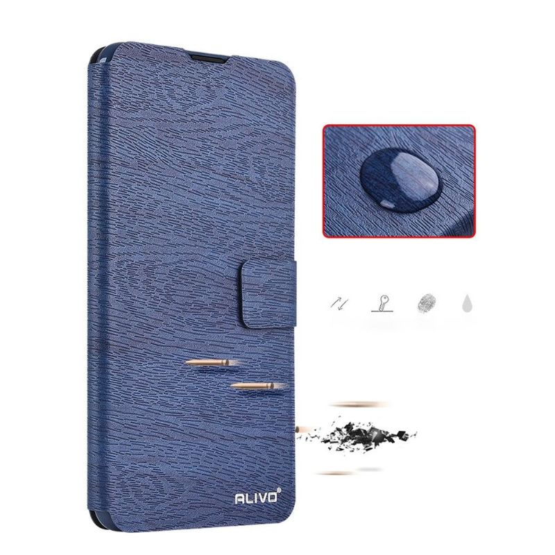 Kožené Pouzdro Na Xiaomi Mi 11 Efekt Kůry Alivo Z Umělé Kůže
