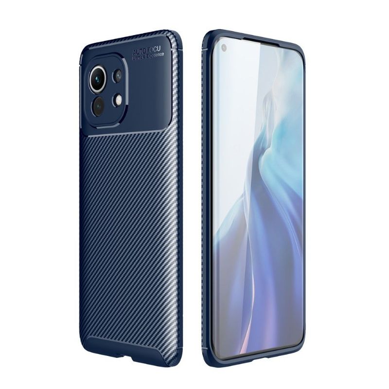 Kryt Na Xiaomi Mi 11 Efekt Uhlíkových Vláken